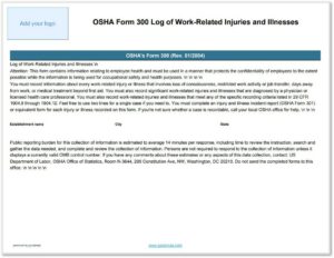 gocanvas osha incidents accident summary