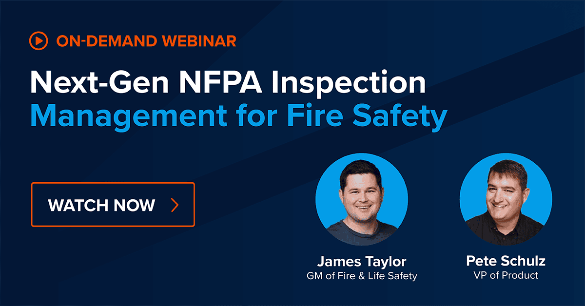 Next Gen Nfpa Inspection Management For Fire Safety Gocanvas 8110